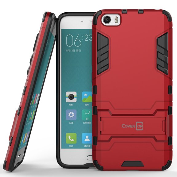 CoverON Xiaomi Mi 5 Case, Shadow Armor Series Hybrid Kickstand Phone Cover