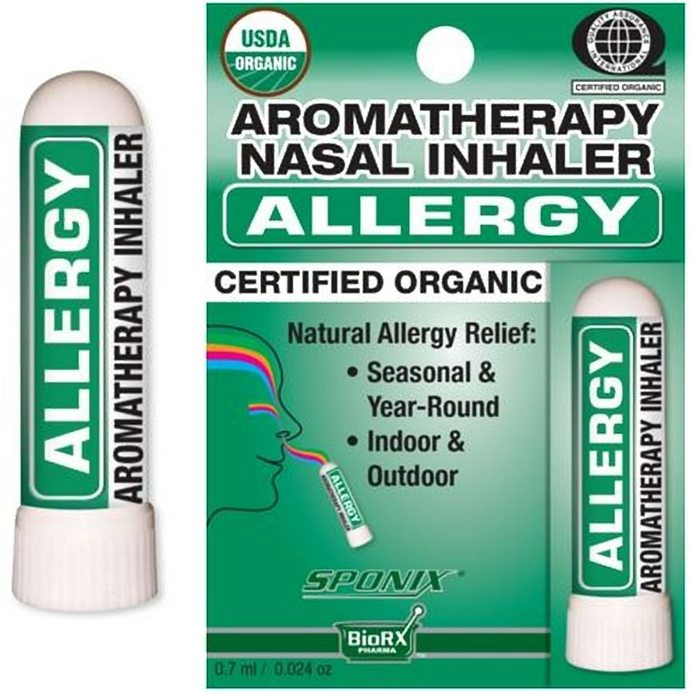 Nasal Inhaler Aromatherapy Allergy Made with 100 Pure Therapeutic