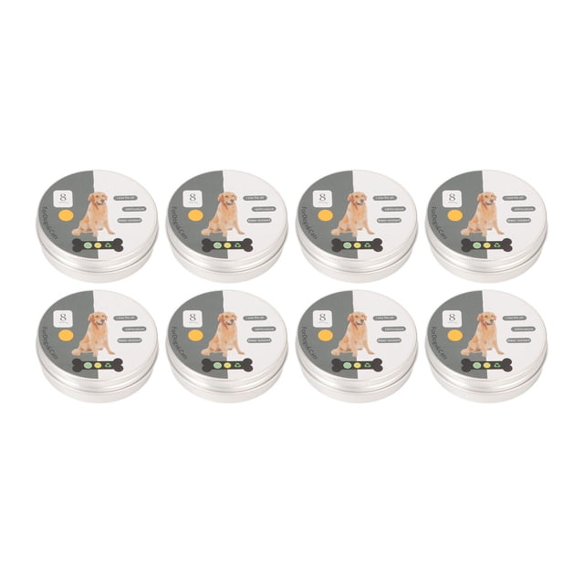 Collar repelente de insectos Nikou 8 piezas ajustable lavable seguro silicona amarillo