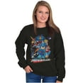 thumbnail image 4 of Mega Man Characters Retro 1990s Gamer Sweatshirt for Men or Women Brisco Brands S, 4 of 6