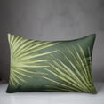 thumbnail image 3 of Creative Products Palm Leaves Green 14 x 20 Indoor / Outdoor Pillow, 3 of 3