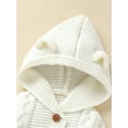 thumbnail image 3 of Baby Boy 3D Ear Design Button Front Cable Knit Jumpsuit, 3 of 3
