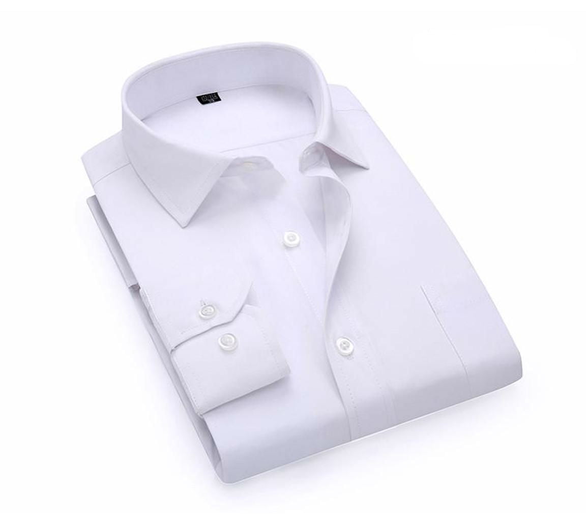 walmart mens white dress shirts