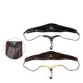 thumbnail image 3 of Mosiee Leather Saxophone Neck Strap Sax Neck Strap For Alto Tenor Soprano Sax, 3 of 9