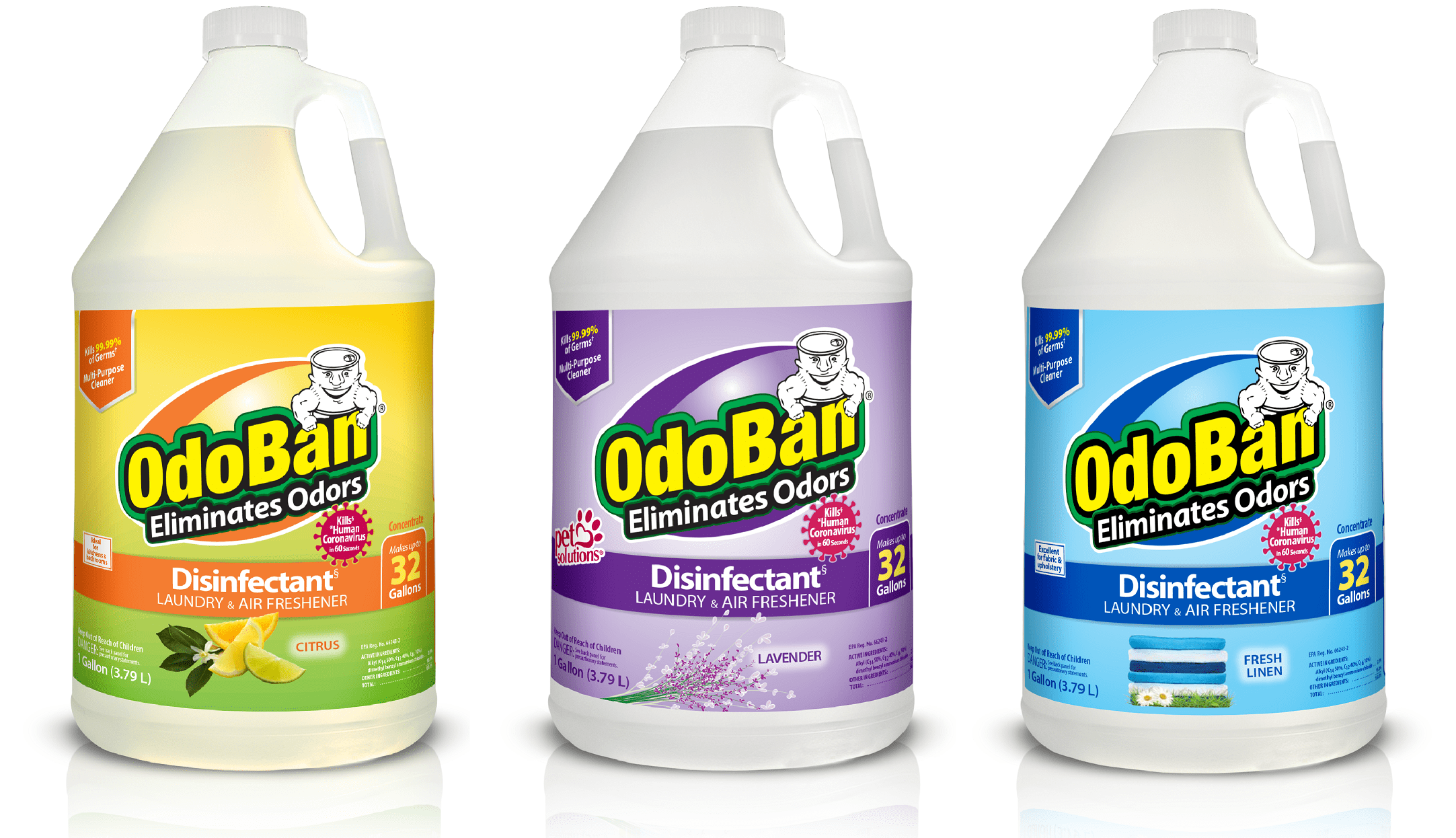 odoban disinfectant on mattress pad