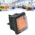 thumbnail image 4 of Interruptor tipo barco ABS impermeable de 125/250 V CA con tapa, control de encendido y apagado para electrodomésticos, duradero y de fácil instalación., 4 of 8
