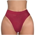 thumbnail image 2 of Matoen Women's Nylon Stretch Underwear Briefs Soft Breathable High Waisted Full Coverage Ladies Panties, 2 of 6