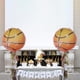 thumbnail image 3 of KAKOWELY 12 globos de aluminio con forma de baloncesto de 18 pulgadas para decoración de fiestas de cumpleaños, globos Mylar creativos para bodas, aniversarios y celebraciones sin cinta., 3 of 4