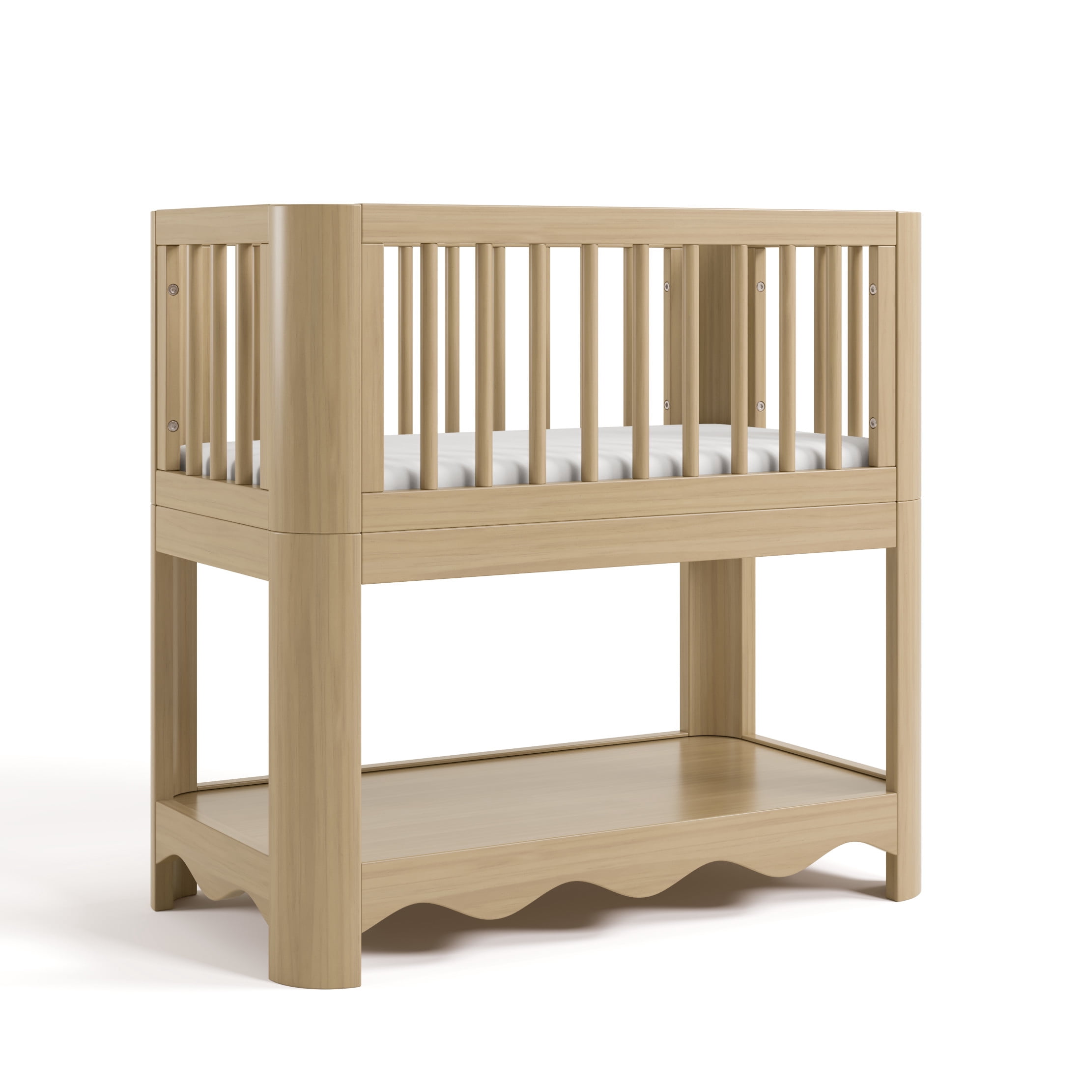 Storkcraft Casablanca 3-in-1 Convertible Bassinet, Driftwood
