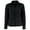 Black, variant on Womens Full Zip Active Lightweight Fleece Jacket