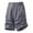 Gray, variant on Breathable Cargo Shorts for Men Summer Button Closure Zipper Fly Shorts for Birthday Gift, Elasticized Waist Cooling Touch Shorts with Tool Pockets