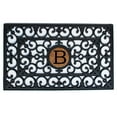 thumbnail image 2 of Calloway Mills Rubber Monogram Outdoor Doormat 18" x 30" (Letter O), 2 of 4