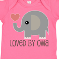 thumbnail image 4 of Inktastic Grandchild Loved by Oma Boys or Girls Baby Bodysuit, 4 of 5