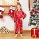 thumbnail image 4 of Pijama a juego familiar con renos navideños, mono, unisex, tallas para bebé, 4 of 7