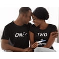 thumbnail image 5 of Maternity Couples Shirts Pregnancy Announcement Funny Mom Dad Matching Shirts Women Black Large / Men Black Medium, 5 of 6