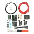 140 AMP 12V Dual Battery Isolator Kit Voltage Sensitive Relay for