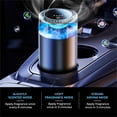 Smart Car Air Freshener, 2024 New Car Diffuser with 3 Adjustable Spray & Light Modes, Car