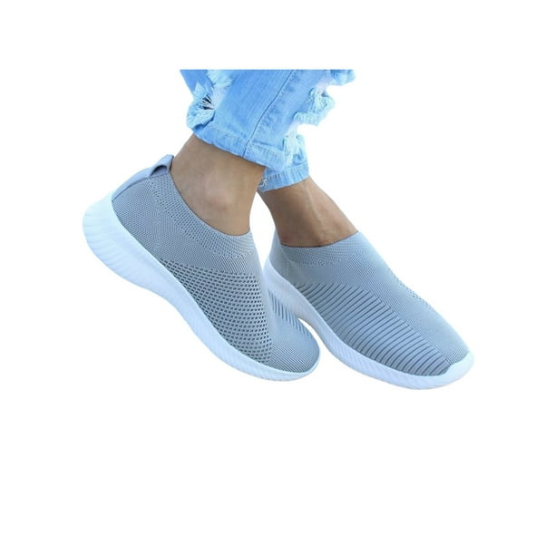 fabric slip on shoes