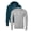 Ash+Atlantic, variant on BELLA + CANVAS Unisex Fleece Hoodie Sweatshirt, 52/48 Cotton/Polyester Winter Long sleeve Pullover (Asphalt , 3XL)