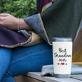 thumbnail image 3 of Gifts For Grandma, Best Grandma Ever Tumbler 20oz – Grandmother Present for Birthday, Christmas, Mothers Day – First Time Grandmas Coffee Cup From Grandkids, Granddaughter Or Daughter, 3 of 6