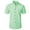 Light Green, variant on Men's Casual Short Sleeve Shirts Lightweight Breathable Summer Dress Shirt for Daily Wear