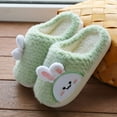 thumbnail image 2 of Gibobby Kids Toddler Slippers Boys Girls Indoor House Shoes Non-Slip Slippers Socks Outdoor Warm Walking Shoes(Green,5-5.5 Years), 2 of 6