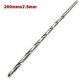 thumbnail image 1 of BTOER Foret Droit Extra-long de 20cm, Outil d'Ouverture de Trous en Acier Inoxydable, 1 of 8