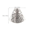 thumbnail image 2 of OUNONA Embouts Ronds à Pampilles en Alliage pour Artistes 100 Pcs, 2 of 8