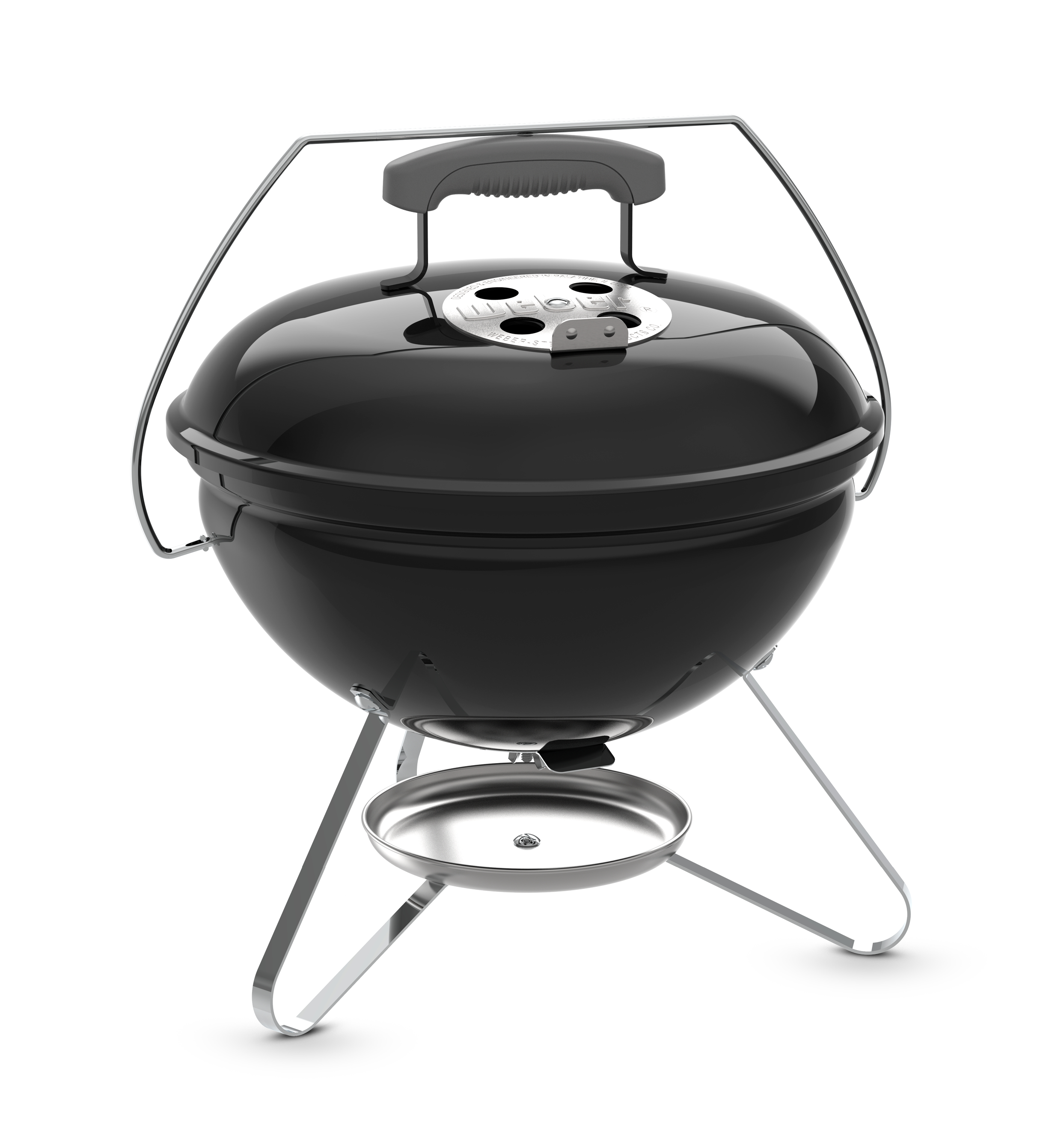 Weber Smokey Joe 14-Inch Portable Charcoal Grill, Black photo 2