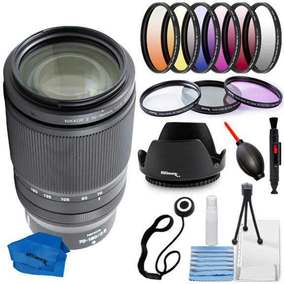 Nikon NIKKOR Z 70-180mm f/2.8 Lens (Nikon Z) -  15PC Accessory Bundle