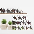 thumbnail image 3 of 16 Piezas Figuras de la Legión de Orcos Medievales Bloques de Construcción Kit de Mini Figuras de Juguete, Regalos para Niños y Coleccionistas, 3 of 10