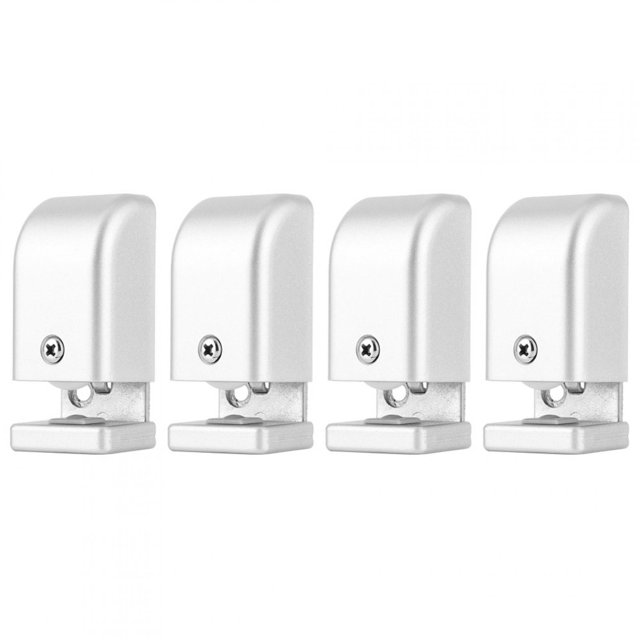 Oubit Sliding Door Stopper,4Pcs Adjustable Sliding Door Floor Roller Guide Sliding Door Guide Performance Driven