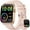 Pink, variant on Mingdaln Women's Smartwatch, 1.91-inch HD Curved Screen Fitness Tracking Watch with Wireless Calling/Message Alerts/IP68 Water Resistant fits for Android and iPhone Devices (Pink)