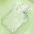 thumbnail image 2 of Hot Water Bottle Wide Opening Comfortable Touch Cute Cartoon Winter Pvc Water Bottle With Hand Pocket Cover For Hot Cold Therapy, 2 of 5