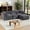 DARK GREY, variant on SMART ELF 112"L Shaped Sectional Sofa with Dual Spring Support, 4 Seater Blended Chenille Couch 35kg/m³ High Density Foam, Easy Assembly, Sage Green