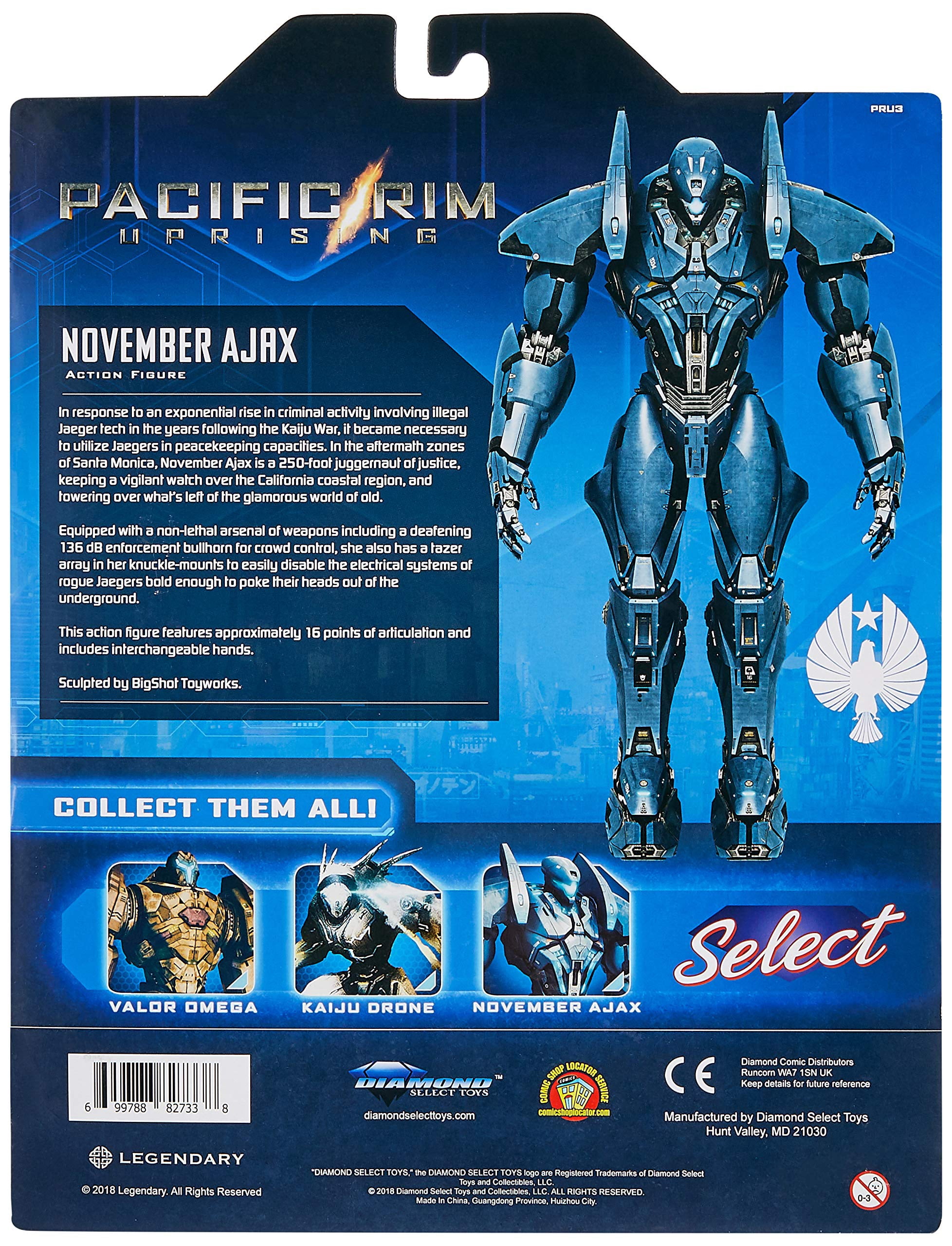 DIAMOND SELECT TOYS Pacific Rim Uprising: November Ajax Select