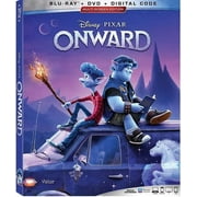 Onward (Blu-ray + DVD + Digital Copy), Walt Disney Video, Kids & Family