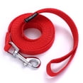 thumbnail image 5 of Siumouhoi 6 FT Cachorro/perro Leashes, Correa de Estilo Tradicional Fuerte con Gancho de Collar Fácil de Usar, Correa para Perro Ideal para Perro Pequeño y Mediano y Grande (1 in x 6 FT, Rojo), 5 of 5