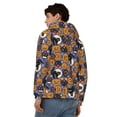 thumbnail image 4 of Kdxio Spooky Cats And Halloween Pumpkins Print Men Hoodies Casual Hoodies for Men with Zip Pockets Full Zip Long Sleeve Sweatshirt Sports Hooded Jacket-Medium, 4 of 5