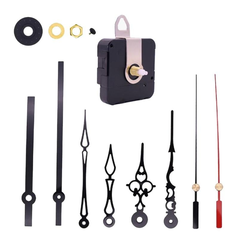 Clock Movement Mechanism Repair Parts Kit, Battery Operated Quartz