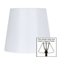 thumbnail image 3 of Mainstays Mix & Match 6x8x7" White Accent Lamp Shade, Round, 3 of 5