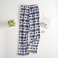 thumbnail image 3 of Flannel Christmas Pj Pants Women Fluffy Fuzzy Wide Leg Homewear Pjs Comfy Plush Warm Pajama Bottoms, 3 of 8