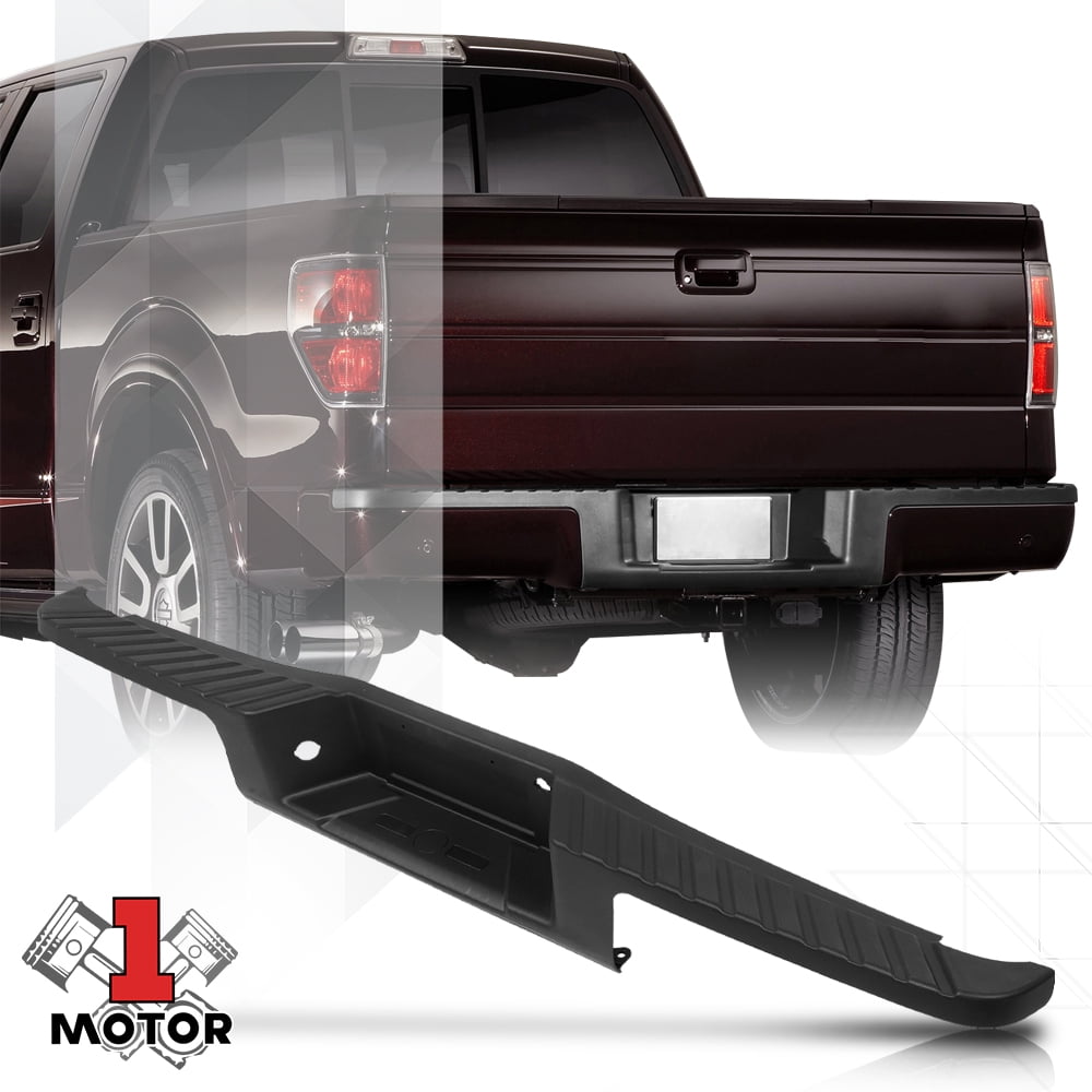 Black OE Style Rear Bumper Step Guard Protector for 0914 Ford F150