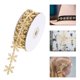 thumbnail image 3 of WORGEOUS 1 UNID Cinta de copo de nieve DIY Joyería Accesorio Accesorio Regalo Embalaje Ribbon DIY Envoltura Prop, 3 of 7
