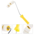 thumbnail image 3 of Monyance paint roller brushes Paint Roller 4 Wheels Paint Roller Brush For Painting Wall Pipe Roller Brush(14.57X5.12X1.02Inches), 3 of 10