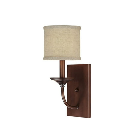- Capital Lighting Loft Burnished Bronze 1 Light Sconce