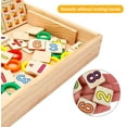 thumbnail image 3 of Babyhelen Montessori Math Spielzeug aus Holz Lernbox Zahlenlernspiel mit Zeichnung Holzbrett Lernspielzeug für Kinder 3 4 5 Jahre Alt, 3 of 8