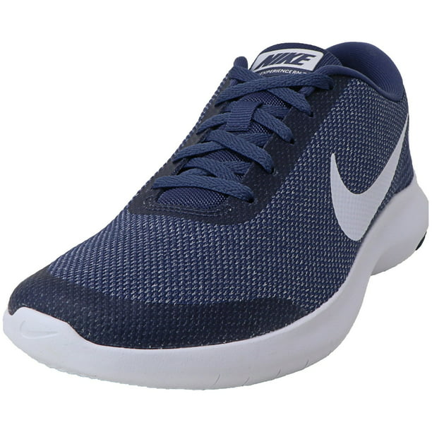 Nike Flex RN Men?s Running Shoes - 9M - Blue Recall / White Walmart.com