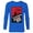 Royal, variant on Marvel Spider-Man: No Way Home Friendly Neighborhood Spidey - Long Sleeve T-Shirt for Men – Customized-Royal