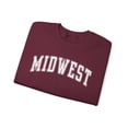 thumbnail image 3 of Midwest Midwestern Sweatshirt Gifts Crew Neck Shirt Long Sleeve Unisex, 3 of 7